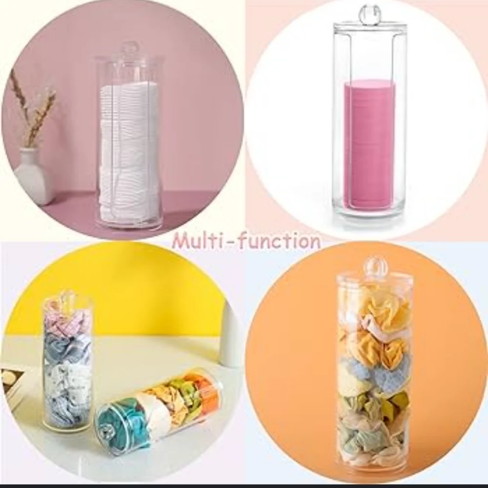 Scrunchie Holder Stand, Transparent Hair Tie Holder